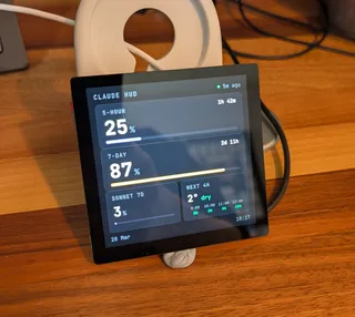 I Strapped a Tiny Screen to My Desk and Now I Can't Stop Adding Things to It